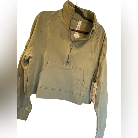 NWT Lululemon scuba oversized funnel neck pullover Size M/L - Picture 1 of 6